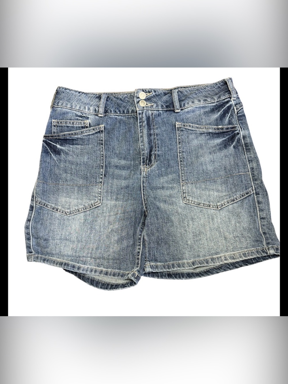 EUC Pilcro The Wanderer Denim Shorts